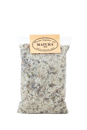 Kúpeľová soľ s kvetmi levandule - stredné vrecko