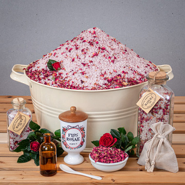 Prírodné vonné kúpeľové soli 